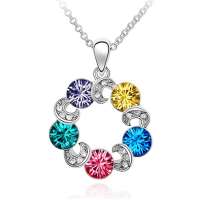 [diya]绝美水晶项链-幸福摩天轮 SX1052