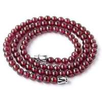 [diya]天然水晶情深似海石榴石项链 (SJ055)(附权威鉴定证书)