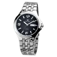 天王表  商务精英间钨钢手表 情侣男表 GS3611S/DD-B 黑