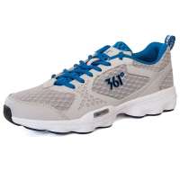 361°男常规跑鞋571312208浅灰/蓝44