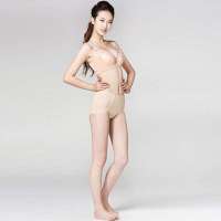 红豆相思鸟弹力棉高腰收腹女士三角内裤(单条装)杏色(L)SN0806