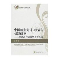 中国就业促进:政策与机制研究:以湖北省高校毕业生为例