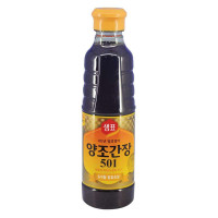 膳府 酿造酱油501S 500ml瓶(韩国)