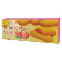 乐一百(Cocoaland) 草莓酱曲奇饼干 180g(马来西亚)