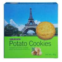 乐一百(Cocoaland) 曼仕比马铃薯曲奇饼干 90g(马来西亚)