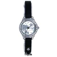 史努比SNOOPY时尚系列SNW614-2300BK(表盘白色 表带黑色)