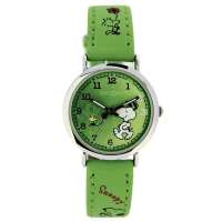 史努比SNOOPY可爱系列SNW599-2296GR(表盘绿色 表带绿色)