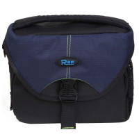 瑞能(RUIEN)RN-B713(黑蓝色)单反相机包
