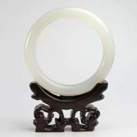 老山玉器 新疆和田玉石玉器 羊脂玉手镯p0005022