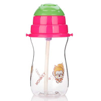 春光未来之星塑料杯450ML绿色CG-8001