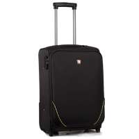 爱华仕oiwas男女休闲拉杆箱旅行箱行李箱6023-24寸黑色