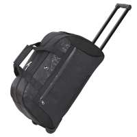 爱华仕oiwas男女商务休闲旅行袋/大容量拉杆袋旅行包行李包8017黑色