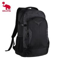 爱华仕oiwas大容量旅行包 双肩包 男女休闲运动双肩背包4000黑色