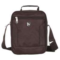 爱华仕oiwas商务精英时尚休闲单肩包 斜挎包 男包5324咖啡色