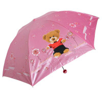 天堂303E动漫乐园珍珠胶遮阳伞粉红