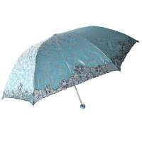 天堂3035E富士美景晴雨伞蓝色