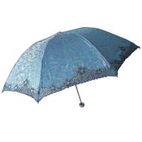 天堂3035E富士美景晴雨伞天蓝