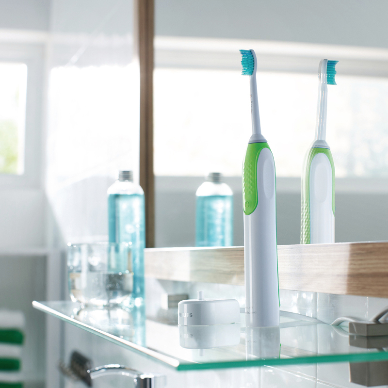 飞利浦(Philips) 声波震动牙刷HX3110 智能计时充电式成人牙刷