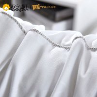 迎馨家纺高弹纤维枕头抑菌透气舒适枕芯一对装