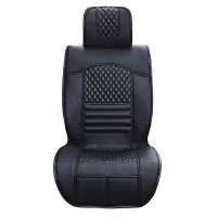 虎贝尔 汽车坐垫 养生座垫 四季坐垫 名满天下PU款H130 主流黑
