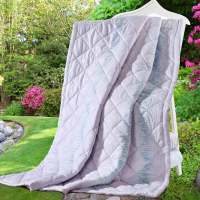 迎馨家纺空调被芯厦凉被子堇色芳华150*200cm 轻盈舒适,细滑亲肤