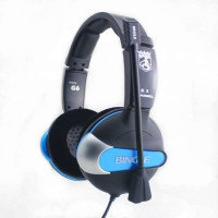 宾果G67.1声道游戏耳机(蓝)