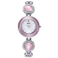 贝捷Berze时尚幻彩珍珠贝母表盘钢带石英女表BJ003SPS