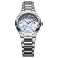 飞亚达凯旋系列女士白色石英手表L996.WWWD