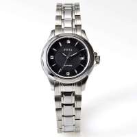 飞亚达经典系列女士黑色机械手表LJ058.WBW