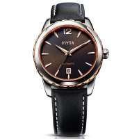 飞亚恒昱系列男士黑色机械手表GA8220.TBB