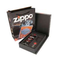 ZIPPO配套大礼盒套装(油133ml*1+礼盒*1+火石*1+礼品袋*1)