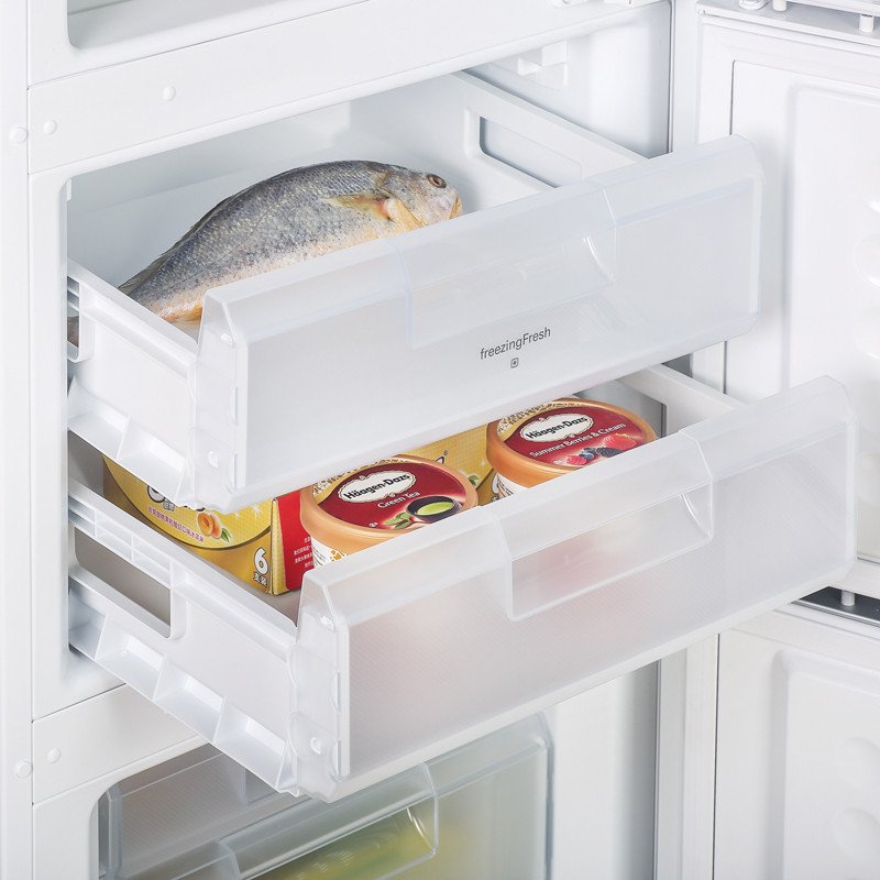 西门子(SIEMENS) BCD-226(KG23D1110W) 226升 三门冰箱(白色)高清大图