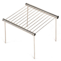 蓝橙短笛型袖珍烧烤架PR7262A银白色