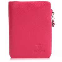 plover啄木鸟牛皮钥匙包 63000226-7玫红色