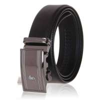 plover啄木鸟牛皮男士自动扣皮带31000835-1 黑色 均码