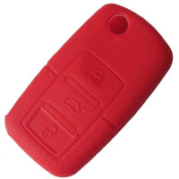 飞石/Flying Stone 斯柯达硅胶钥匙包KZS-032R红色