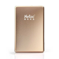 朗科(Netac) K206 1TB 2.5英寸 USB3.0 移动硬盘(香槟色)