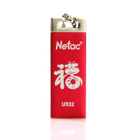 朗科(Netac) U532 4G 蛇年福盘 u盘 中国红