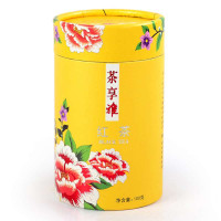 天福茗茶 茶享雅 正品武夷山正山小种茶叶 优雅红茶礼 精美黄罐装100克