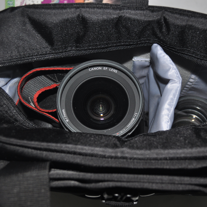 火柴人(MatchstickMen) CZ1016 数码相机包单肩式单反相机包 一机一镜 (黑色)