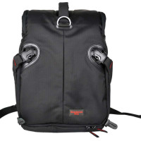 火柴人 CZ1017 专业单反双肩摄影包(黑色)