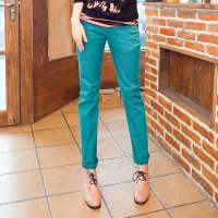 艾夫斯 优雅OL哈伦裤21232217001(橄榄绿/28)