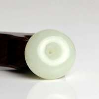 老山玉器 新疆和田玉石玉器 和田玉白玉挂件平安扣P0011761