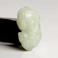 老山玉器 新疆和田玉石玉器 和田玉挂件貔貅P0015752