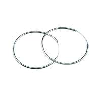 赛恩之光CYAN LUSTRE S925超大圈耳饰NS-014