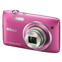 尼康 数码相机 S3500(粉)