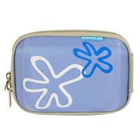 火柴人 CZ1004 专业防震数码相机包(蓝色印花)