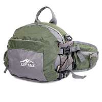 topsky远行客山狼多功能腰包军绿30309(12L)