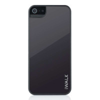 iWALK BCM002ih 镜面保护壳 适用于iPhone5 黑框+黑色