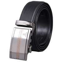 金狐狸FOXER男式海狮纹双面腰带501073F03A黑色D